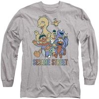 sesame street camiseta manga larga tv21277 para mujer