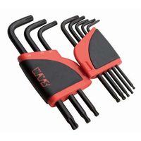 estuche de 8 llaves de bola torx largas sam - 66r8al