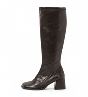 art para mujer 117081101003001 botas elder negro 41 piel 8 a 10cm cremallera casual