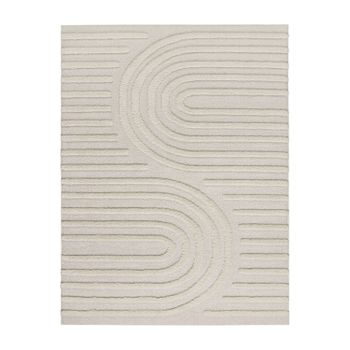 Alfombra Geneva beige 120x160 cm