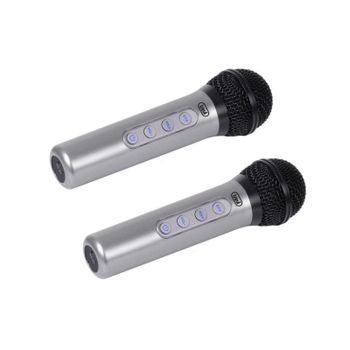 Micrófono inalámbrico Trevi EM 415 R unidireccional USB-C 15m karaoke 3 piezas