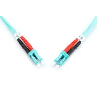 digitus cable de conexion de fibra optica duplex lc ofc om3 10m turquesa