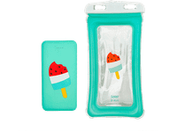 powerbank - belyo ice cream  funda bateria 10000 mah resistente salpicaduras multicolor