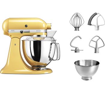 KITCHENAID Artisan 5KSM175PSBMY Stand Mixer - Majestic Yellow, Yellow