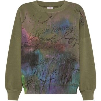 Deha Jersey Graphic Comfy Sweatshirt para mujer