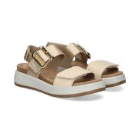 fluchos sandalias con plataforma mujer - plata talla 40