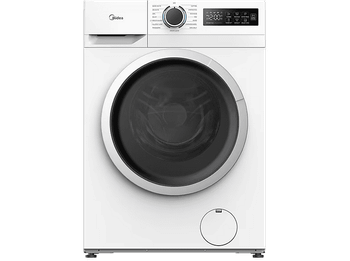 Lavadora carga frontal - Midea MF110W90BA10/W-ES, 9 kg, A-10%,1400 rpm, 15 Programas, Motor Inverter, Blanco