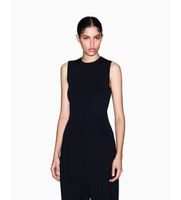 ax armani exchange para mujer xw001448af10352uc001 top fusion negro l casual viscosa sin mangas  tirantes