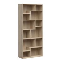 librero 197 cm clara tableros de particulas madera