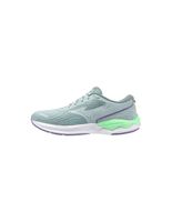 zapatillas de running mizuno wave revolt 3 mujer gris medio
