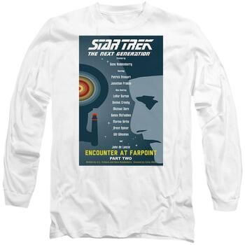 Star Trek Camiseta manga larga The Next Generation Season 1 Episode 2 para hombre