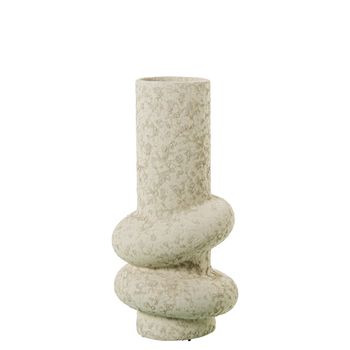 Jarron ceramica 31cm beige arena