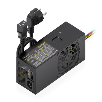 AISENS - FUENTE ALIMENTACION TFX 500W CON CABLE DE ALIMENTACION OEM, NEGRA