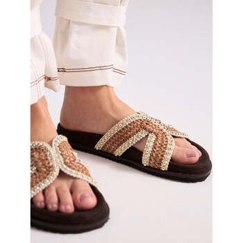 Befree Sandalias SANDALIAS PLANAS MIRROR-1002 para mujer