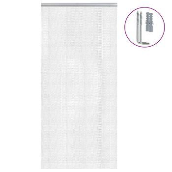 Mosquitera De Cadena Para Puerta Aluminio 100x226 Cm Vidaxl