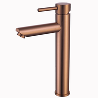 grifo mezclador de lavabo - cobre - lomazoo - vesia