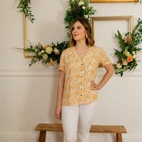 celeste blusa mesange para mujer