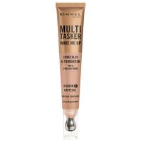 rimmel multi-tasker wake me up foundation and concealer 20ml various shades - 045 classic ivory
