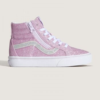 Vans Zapatillas altas Sk8-hi reissue side zip glitter para niña