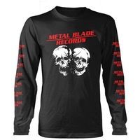 metal blade records camiseta manga larga ph2666 para mujer