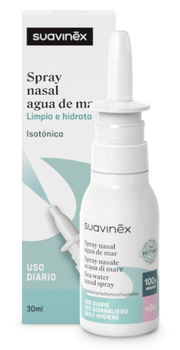 Suavinex Spray Nasal Isotónico con Agua de Mar Fuerza Suave +0m 30 ml