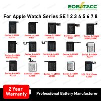 bateria original para apple watch series se 1 2 3 4 5 6 7 8 bateria para iwatch s1 s2 s3 lte s4 s5 s6 s7 s8 38404142444549mm
