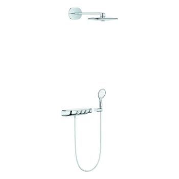Combinación De Sistema De Ducha Con Termostato Grohe Rainshower System Smartcontrol Duo 360, Visto / Empotrado, Chrome, 26443000