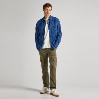 Pepe Jeans Pantalones Verdes PM211641-679