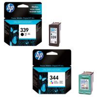 original multipack hp deskjet 6543 printer ink cartridges 2 pack -c8767ee
