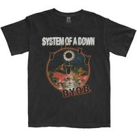 system of a down tops y camisetas byob classic para mujer