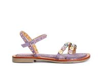 sandalias guild de ante con accesorios lilac 37