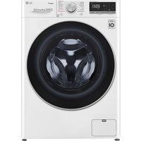 lg ai dd v5 f4v508ws wifi-enabled 8 kg 1400 spin washing machine - white white
