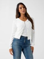 cardigan con botones joya