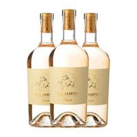 can axartell vino rosado rosado vi 75 cl 12 vol pack de 3 unidades