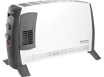 REACONDICIONADO Seminuevo Muy bueno Convector - Taurus CLIMA TURBO 2000, Blanco, 2000 W, Termostato ajustable, Portátil