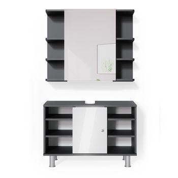 Conjunto De Muebles De Baño Fynn 2 Piezas Vicco