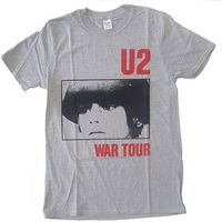 u2 tops y camisetas war tour para mujer