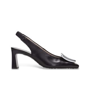 Hispanitas para mujer. HV264762 Zapatos Amapola negro (40), Piel, 5 a 8cm, Ninguno, Casual, Fiesta, Clásico