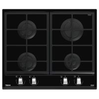 teka gzc 64300 placa de gas natural 4 zonas cristal negro