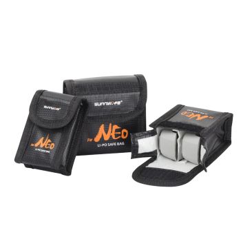 Bolsa de almacenamiento seguro para baterías LiPo Sunnylife,a prueba de explosiones y retardante de llama,adecuada para