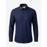 archivium camisa manga larga sr11ca neu5-200 navy para hombre