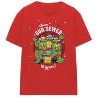 teenage mutant ninja turtles camiseta from our sewer to yours para mujer