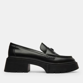 Coach Women's Leah Leather Platform Loafers - UK 6