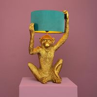 chimpy monkey lamp