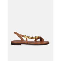 exe shoes sandalias sandalias planas 554 goldie para mujer