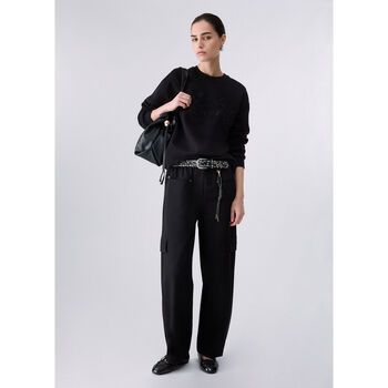 Liu Jo Pantalones Pantalones oversize con charm para mujer
