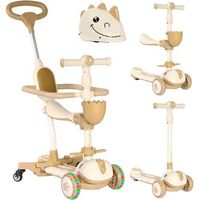 patinete evolutivo 3 en 1 dinly blanco
