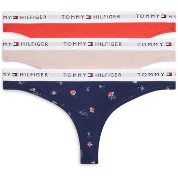 Tommy Hilfiger Braguitas 3 Pack Thong para mujer