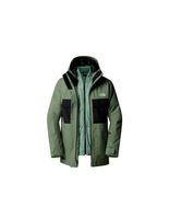 chaqueta the north face fourbarrel triclimate verde