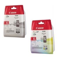 original multipack canon pixma mp490 printer ink cartridges 2 pack -2969b001